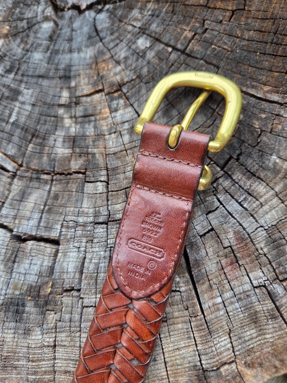 Coach vintage belt